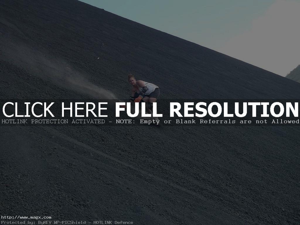 cerro negro Extreme sports   Surfing the Volcano