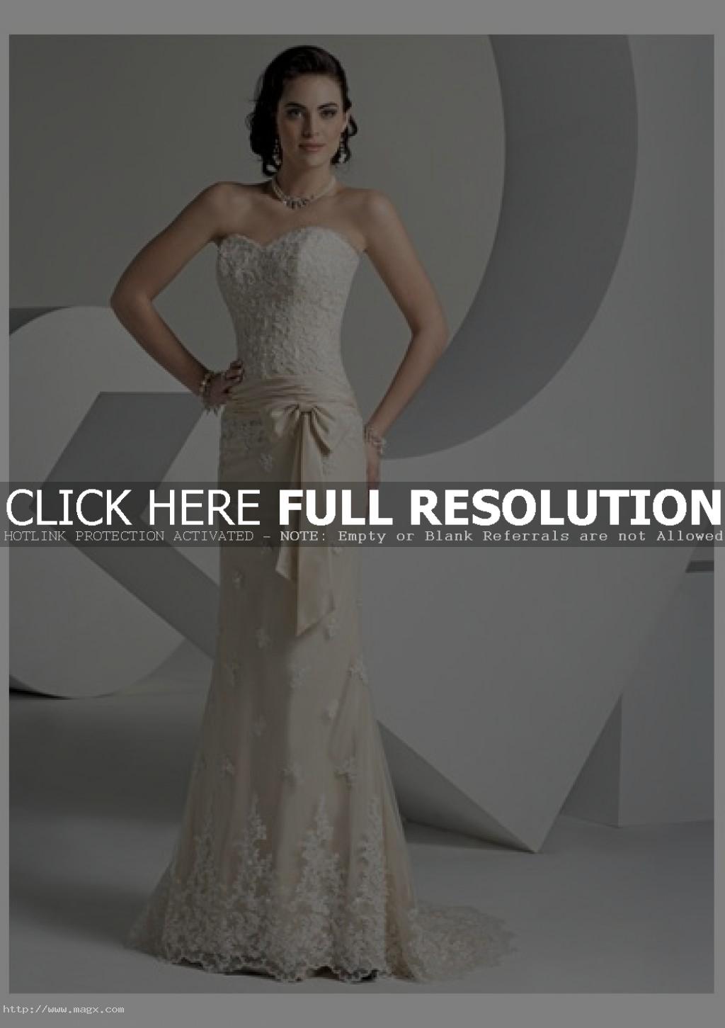 cheap wedding dresses1 Amazing Strapless Wedding Dresses   Wedding Ideas