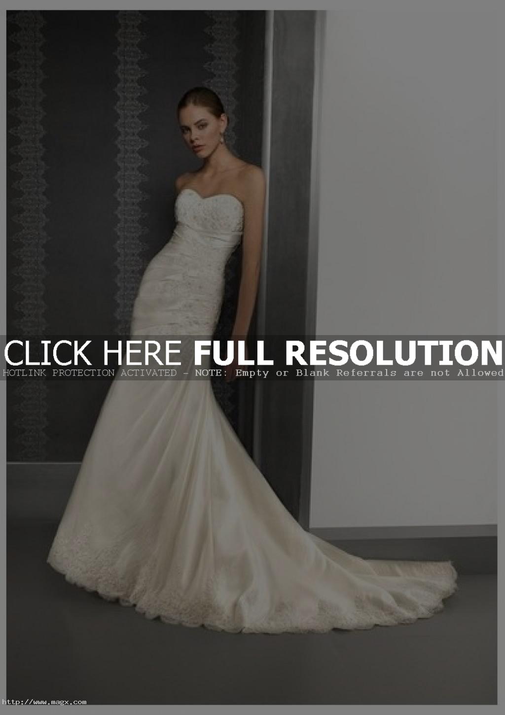 cheap wedding dresses16 Amazing Strapless Wedding Dresses   Wedding Ideas
