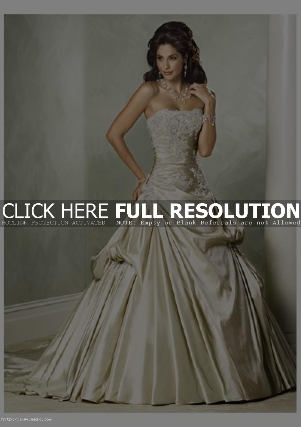 cheap wedding dresses18 Amazing Strapless Wedding Dresses   Wedding Ideas