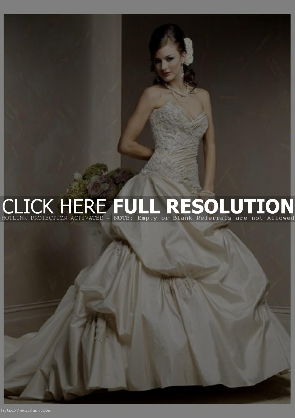 cheap wedding dresses21 Amazing Strapless Wedding Dresses   Wedding Ideas