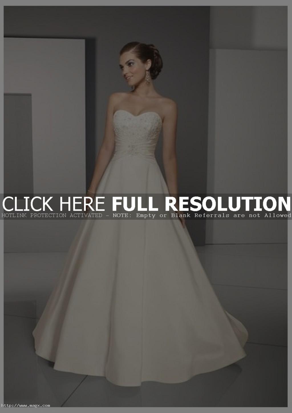cheap wedding dresses25 Amazing Strapless Wedding Dresses   Wedding Ideas