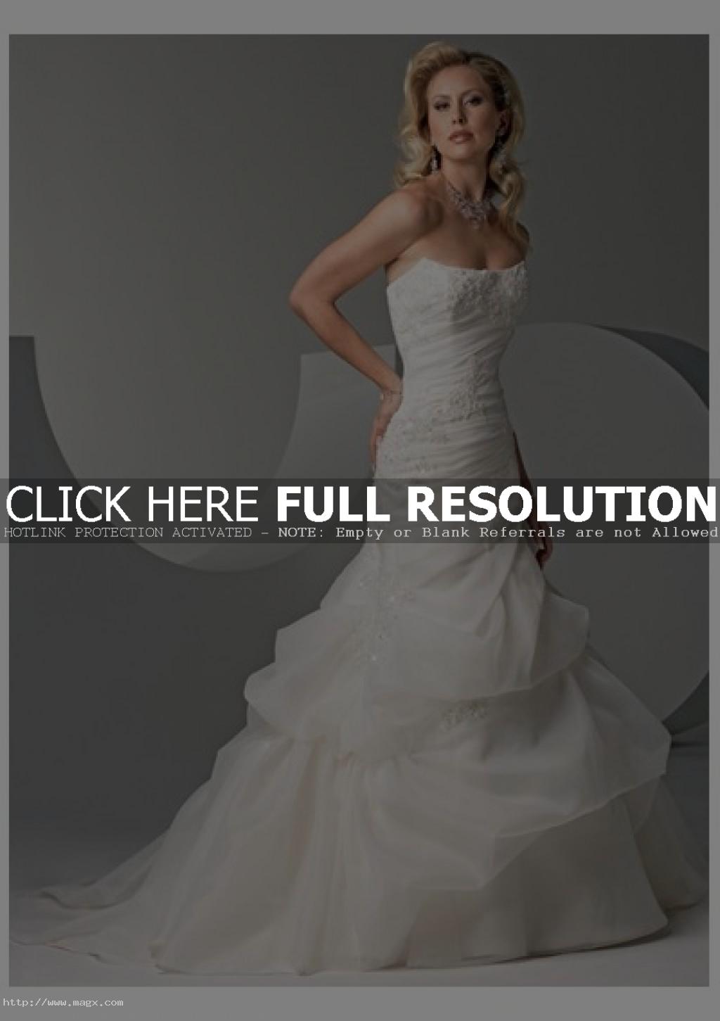 cheap wedding dresses3 Amazing Strapless Wedding Dresses   Wedding Ideas
