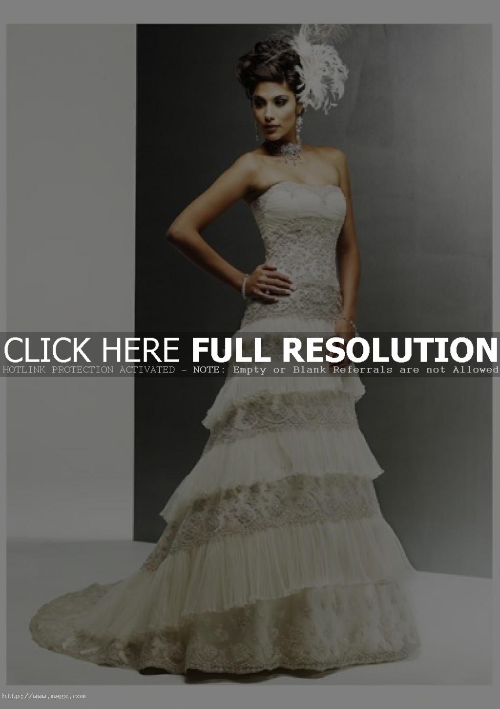 cheap wedding dresses5 Amazing Strapless Wedding Dresses   Wedding Ideas
