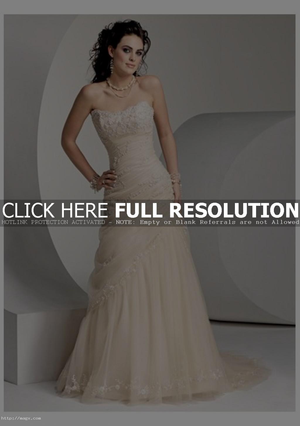 cheap wedding dresses8 Amazing Strapless Wedding Dresses   Wedding Ideas