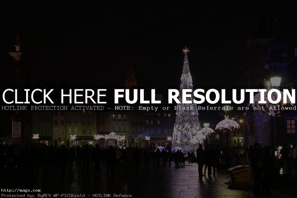 christmas lights1 Christmas is Coming to Warsaw, Poland