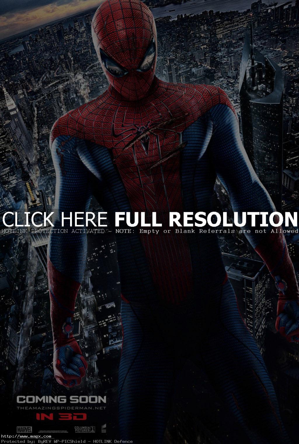 amazing spider man1 The Amazing Spiderman is Back in 3D