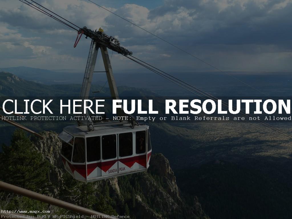 sandia peak tram Sandia Peak   Longest Aerial Tram in USA