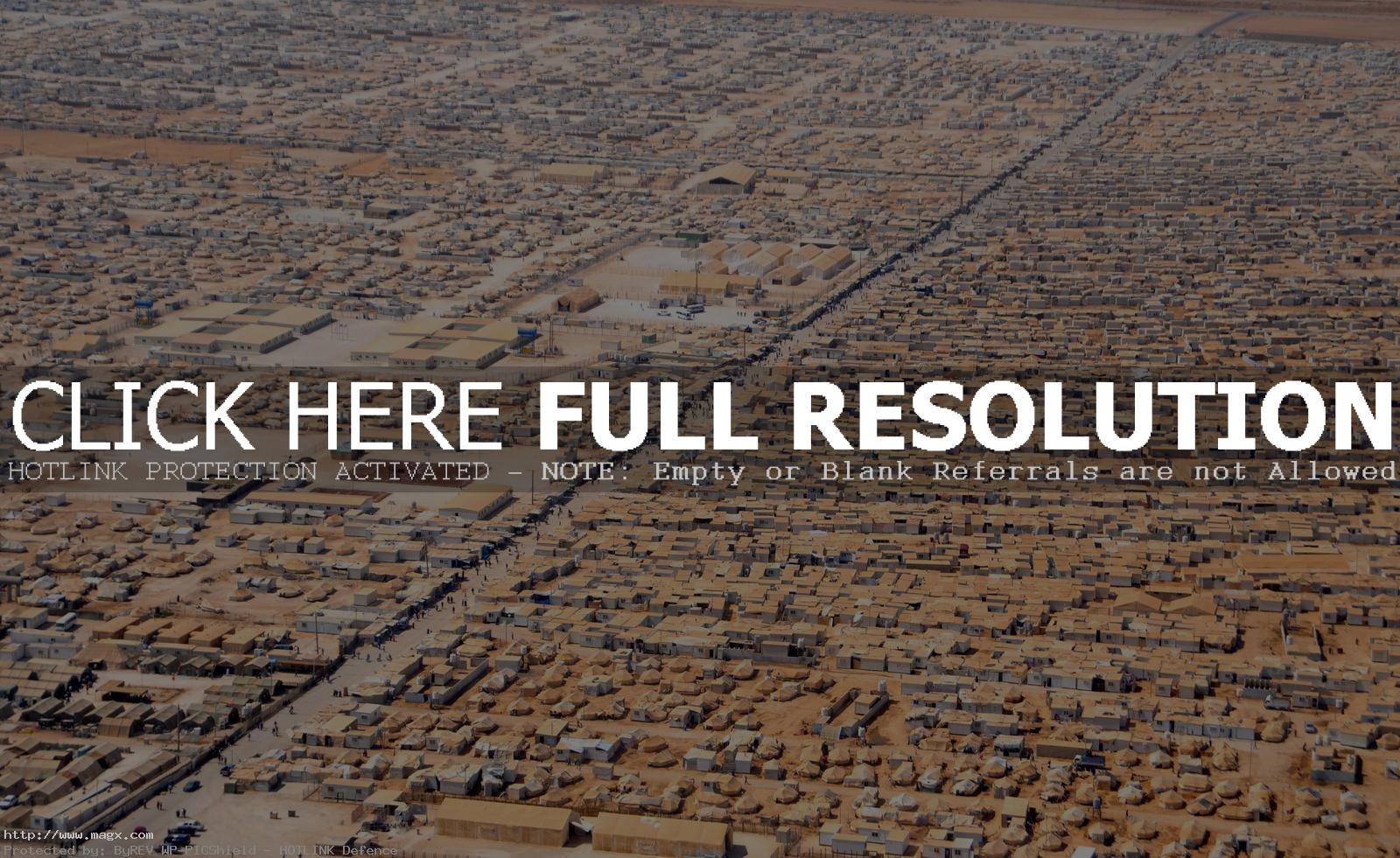 zaatari Zaatari   Syrian Refugee Camp In Jordan