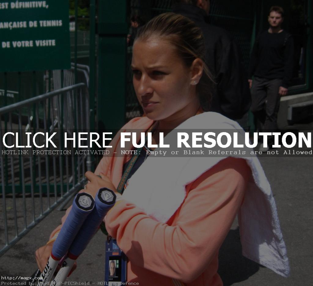 cibulkova14 Dominika Cibulkova   Energetic Young Tennis Player