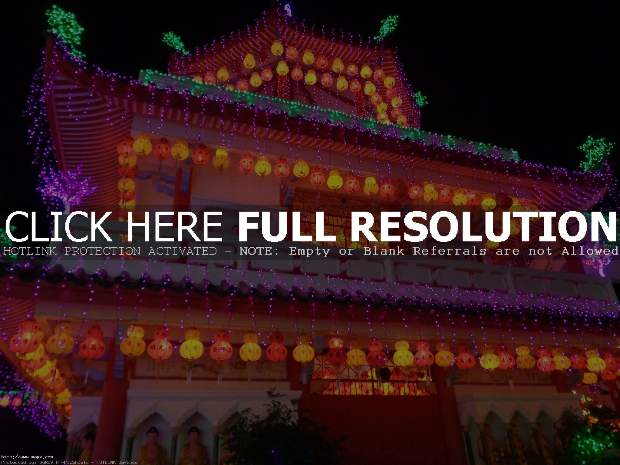 kek lok si temple3 Kek Lok Si Temple Chinese New Year Lighting 2017