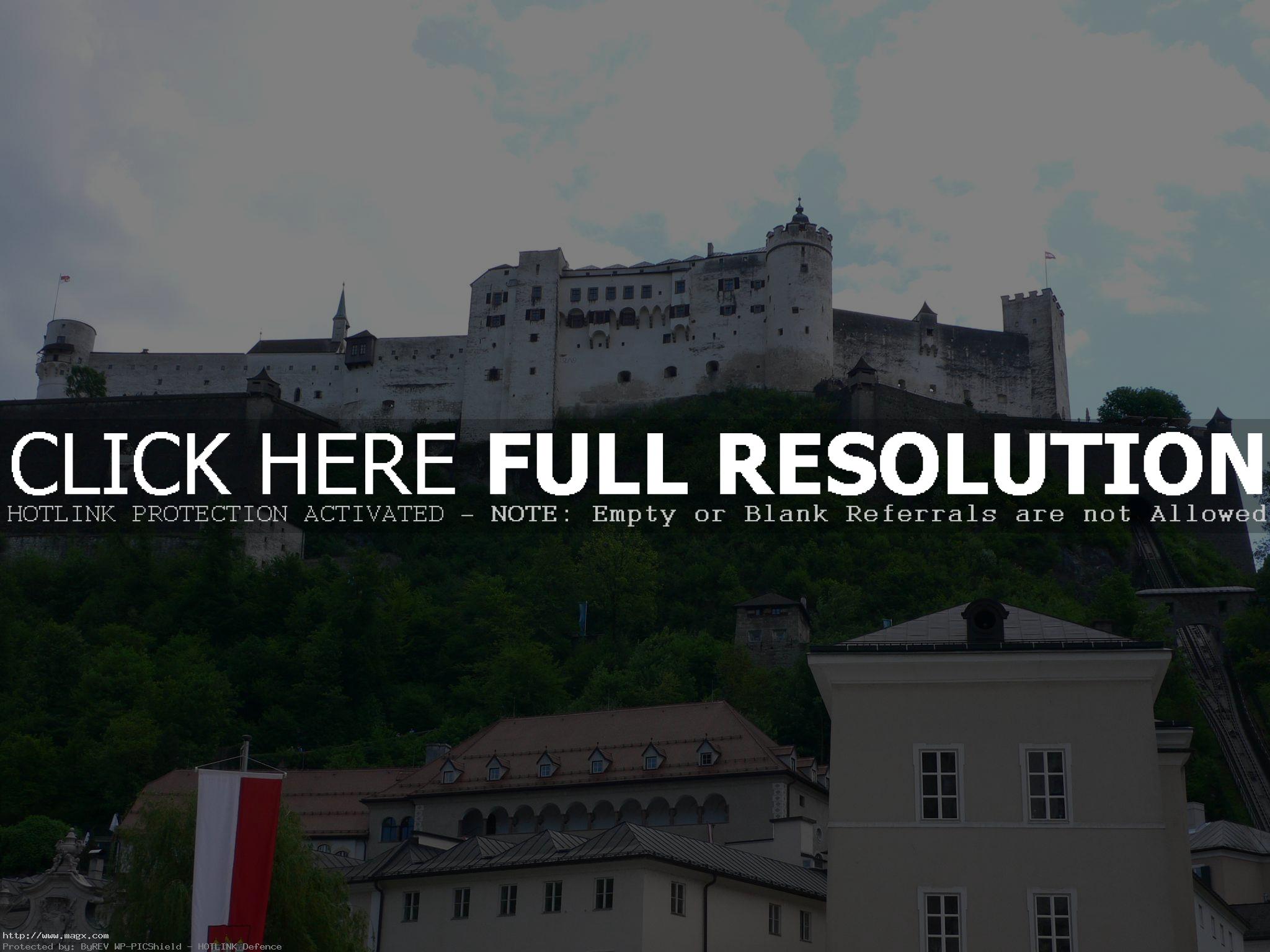 high salzburg fortress1 Magnificent High Salzburg Fortress Dominates the City