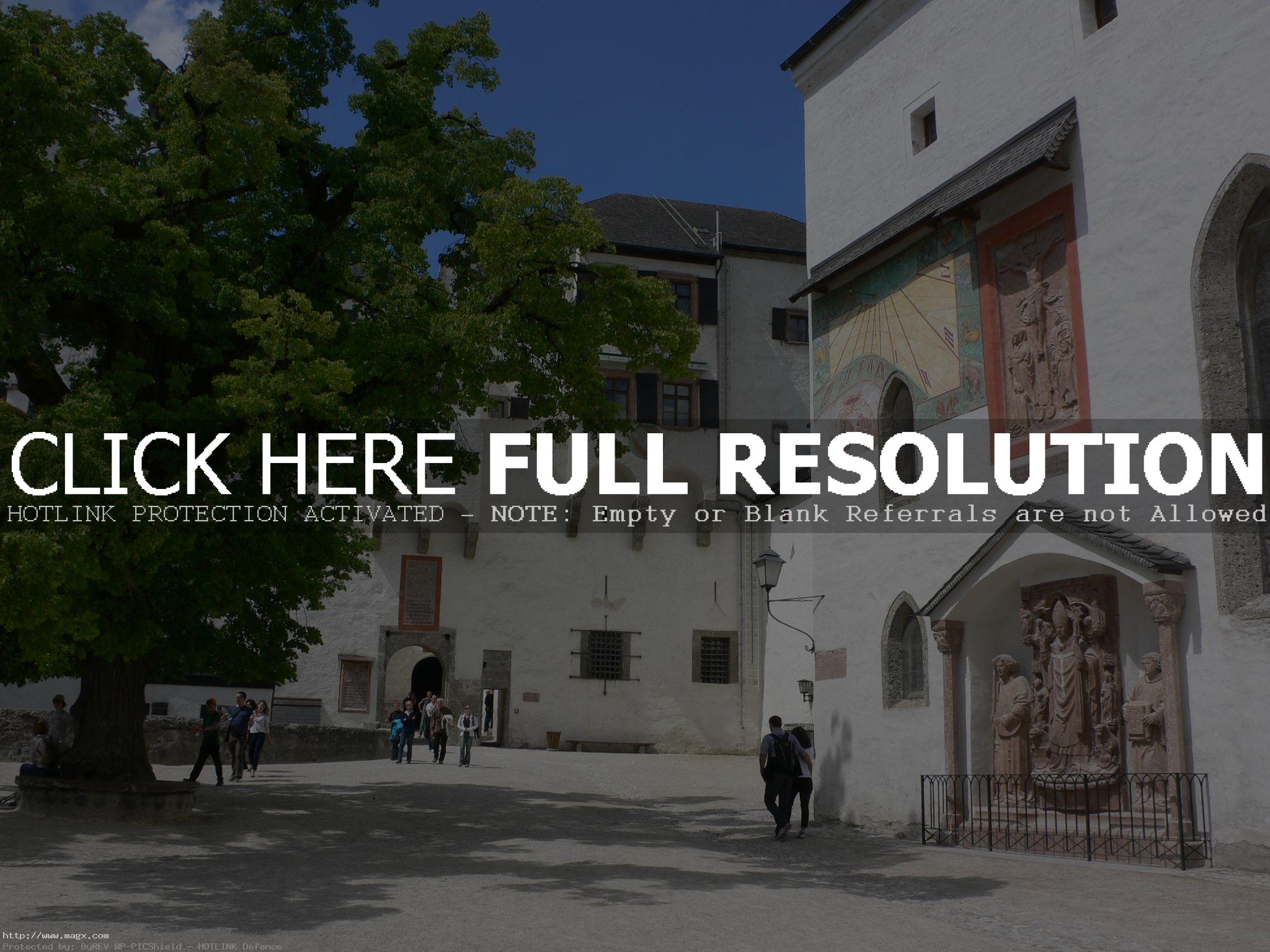 high salzburg fortress2 Magnificent High Salzburg Fortress Dominates the City