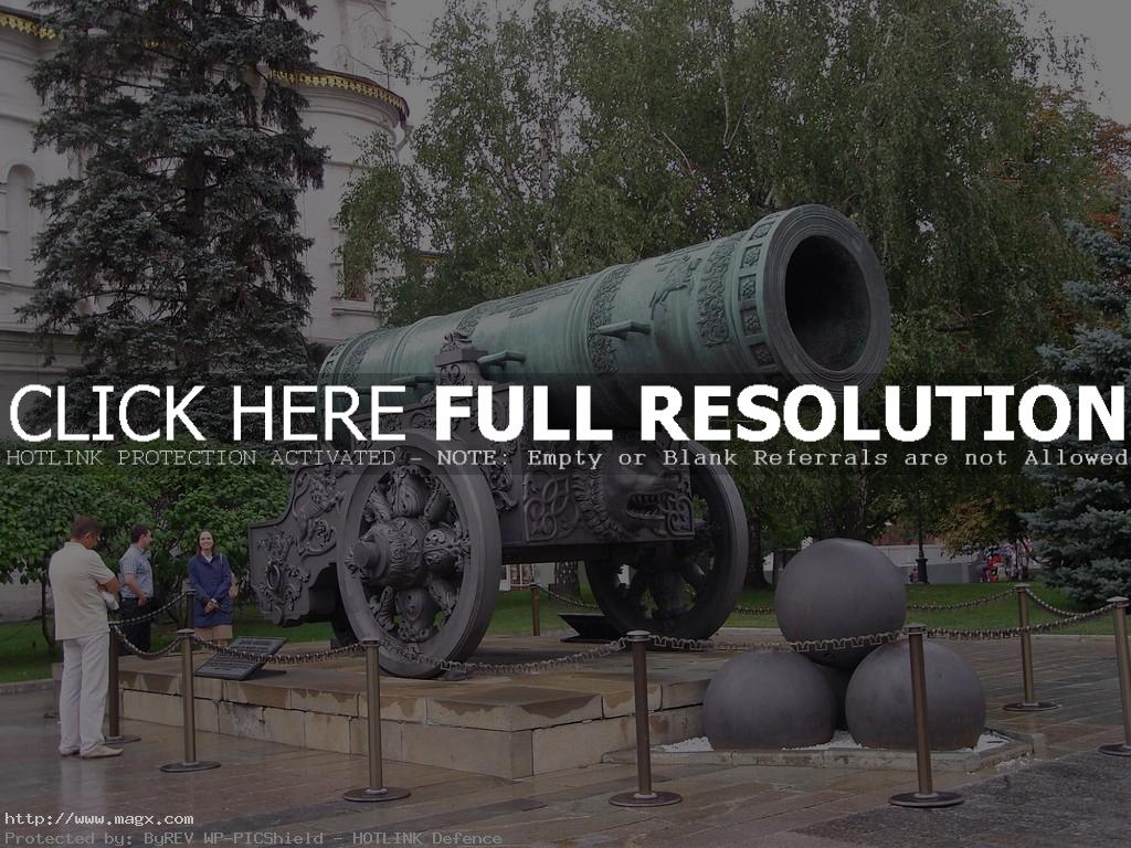 tsar bell cannon7 Moscow Kremlins Tsar Bell and Cannon