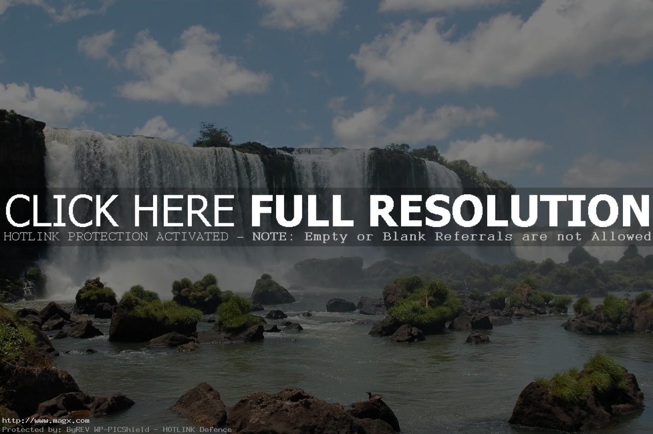 iguassu falls The Most Beautiful Waterfalls of The World   Iguazu Falls, Argentina