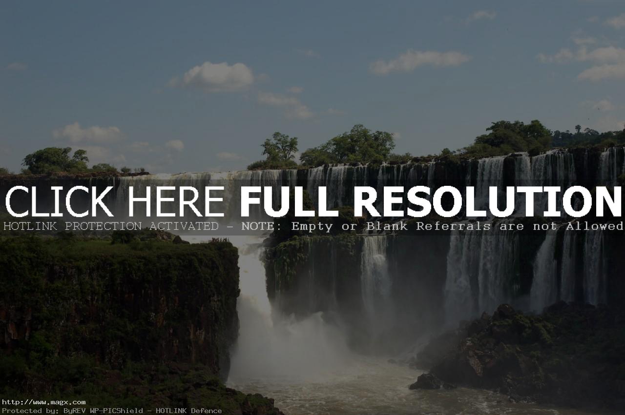 iguassu falls3 The Most Beautiful Waterfalls of The World   Iguazu Falls, Argentina