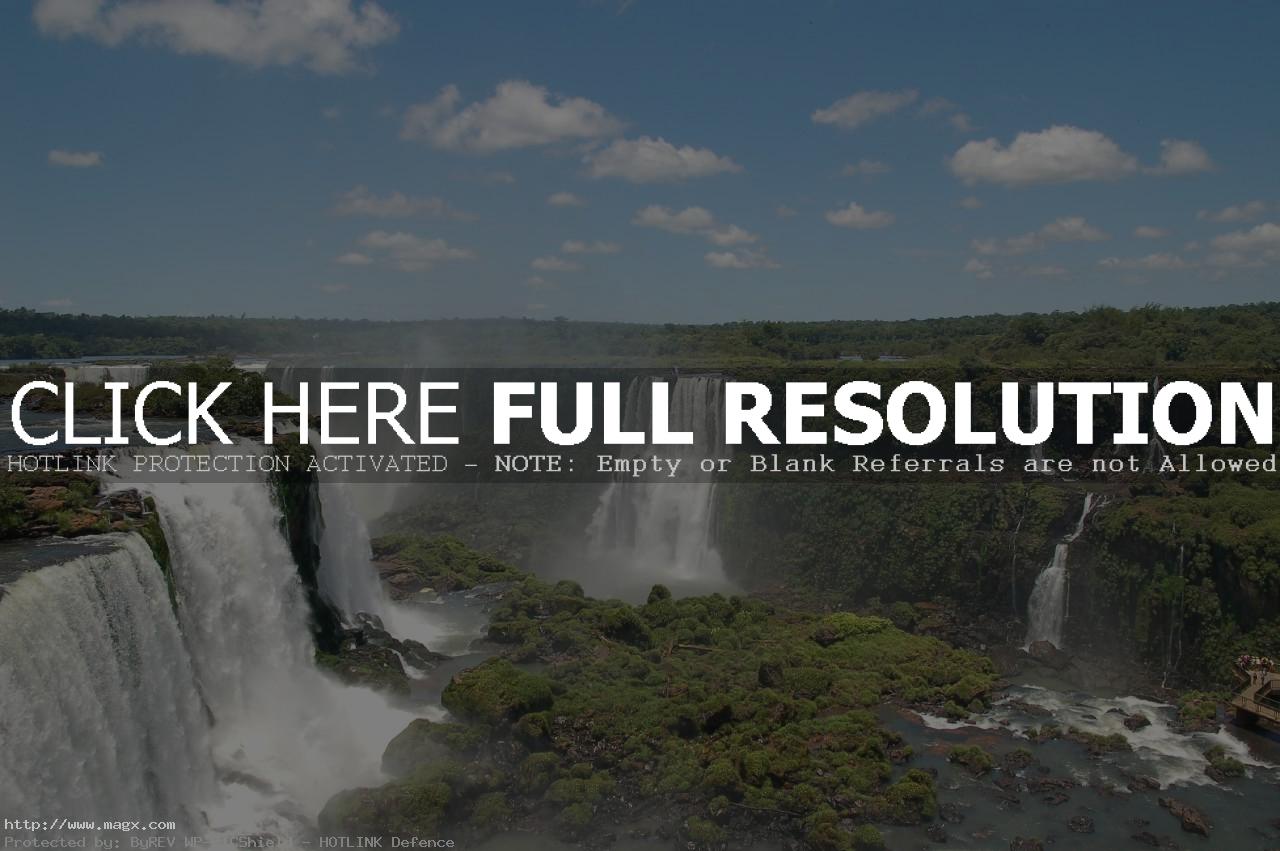 iguassu falls4 The Most Beautiful Waterfalls of The World   Iguazu Falls, Argentina