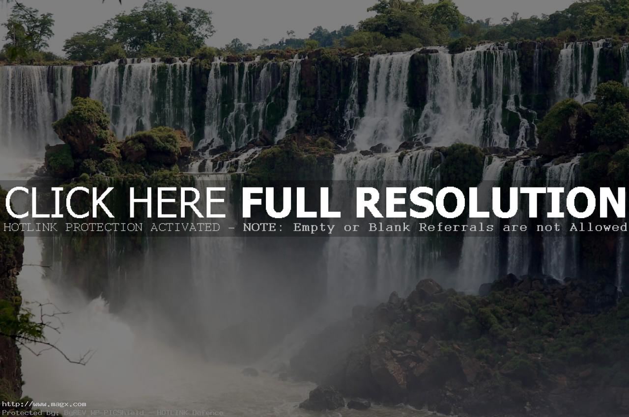 iguassu falls7 The Most Beautiful Waterfalls of The World   Iguazu Falls, Argentina