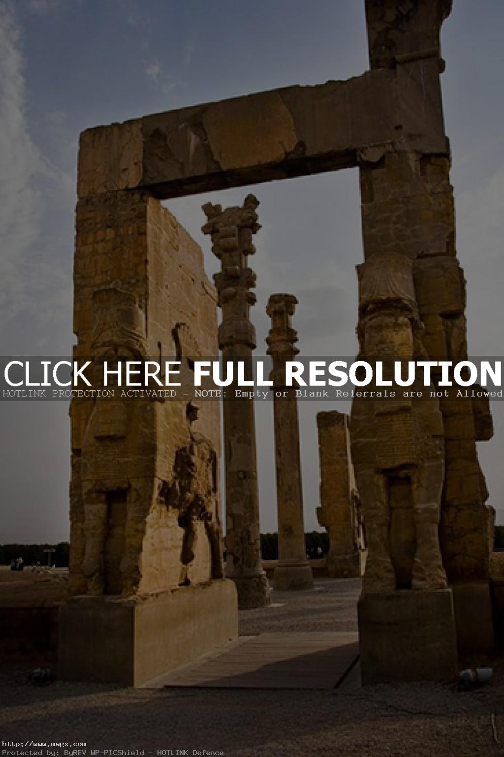 persepolis Palace of Persepolis   Great Persian Temple Complex