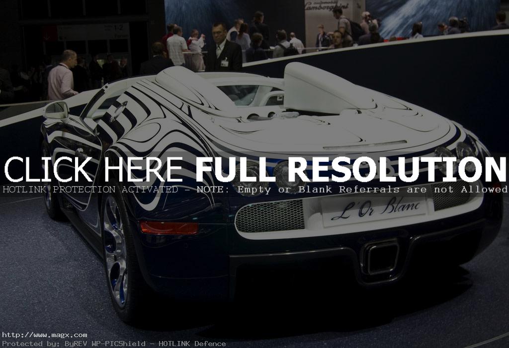 bugatti veyron1 Bugatti Veyron Grand Sport LOr Blanc with Porcelain Elements