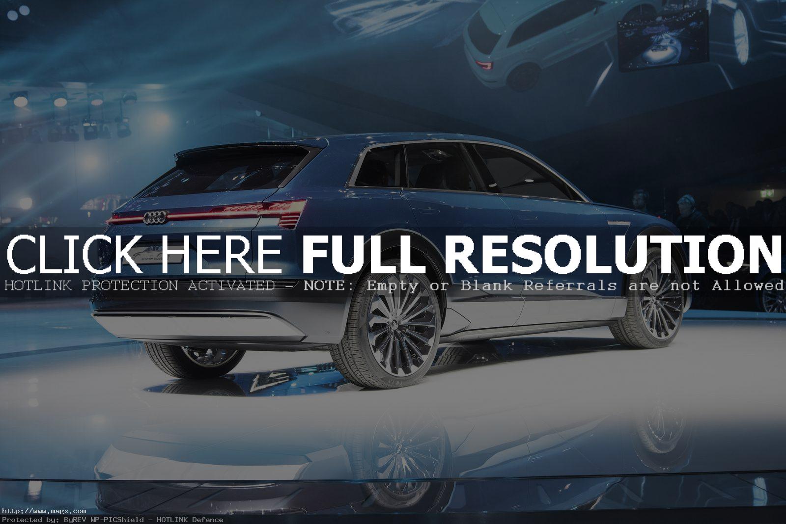 audi e tron2 Audi E Tron Quattro Concept